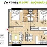 Bán căn hộ chung cư era town đức khải 2 phòng ngủ 67m2, ít nội thất, giá bán 1,58tỷ liên hệ: 0916 887 727