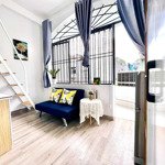 Phòng duplex ban công gác cao full nội thất ngay hoàng hoa thám