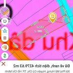 Bán lô đất giá rẻ hai mặt tiền đường nguyễn thị rành quy hoạch đất ở có nhà cấp 4 và 300 m2 thổ cư