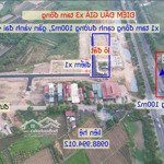 đất kinh doanh mặt đường 100m2, gần vành đai 4 đường 120m2. vị trí đắc địa