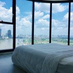 Vòng cung 3 phòng ngủ 2 vệ sinh121m2 tầng siêu cao view trực diện sông giá bán 50 triệu/tháng