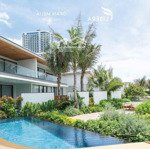 Bán biệt thự biển gran melia nha trang - mẫu villa aqua bay, đặc biệt bãi tắm riêng vịnh calanques