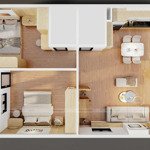 Cho thuê căn hộ chung cư cao nguyên 3 ( 70m2 & ct4)