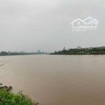 Em có mảnh đất view sông rất đẹp ở ngọc thụy, long biên xây biệt thự nghỉ dưỡng quá chất