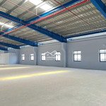 Cho thuê nhà kho diện tích 990m2 gần nguyễn hữu thọ - mới xây - giá 46 triệu/th