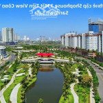 Cho thuê cặp góc shophouse sari town hoàn thiện đẳng cấp, dtsd 1200m2, 3mặt tiềnview công viên cực vip