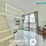 Khai trương chdv mới xây - full nội thất mới 100% - ngay lê văn sỹ - duplex ban công cửa sổ