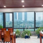 Bán toà nhà mp trần vỹ, cầu giấy 55m2, vỉa hè, view hồ, ô tô đỗ 24/24, kd sầm uất, lh: 0869818555