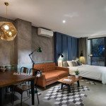 Thuê căn hộ studio balcony dt 50m2 , view sông hoàng sa - full nội thất cao cấp , ngay cầu thị nghè