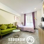 Căn hộ studio - cửa sổ lớn - full nội thất mới - nhà xe rộng ngay pullman hotel, bùi viện q1