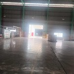 Xưởng cho thuê giá rẻ, hòa lợi, bình dương. diện tích đất 2000m2, xưởng 1200m2, giá 65tr/tháng