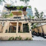 Villa 420m2 - ngang 14m dài 30m - kế bên đh hồng bàng - 4 lầu & có bãi xe 24/24 !!