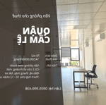 Cho thuê văn phòng 70 m2 có sẵn rèm, điều hoà. lh: office danang – 0935 999 438