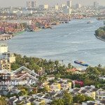 Lô đất mặt tiền sông saigon - 2 mặt tiền trước sau