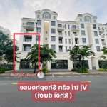 Shophouse góc ngay trường quốc tế singapore 204m2 chỉ 9.2 tỷ - đảo swanbay - nhơn trạch - đồng nai