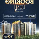 Lumi elite booking căn 1,2,3, 4 phòng ngủ duplex, penthouse giá từ 79 triệu/m2 ck khủng cho khách booking sớm