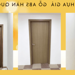 Báo giá cửa nhựa giả gỗ tại bình dương - chống nước, mối mọt