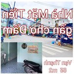 Bán nhà mặt tiền kinh doanh gần bên chợ đầm, vạn thạnh, nha trang