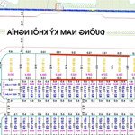 Chào bán 5 lô biệt thự trục nam kỳ khởi nghĩa, đối diện toà nhà fpt đà nẵng, dt240m2 ngang 12m