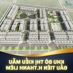 Sống chất đỉnh cao - đầu tư sáng giá tại kđt tân thanh elite city hà nam