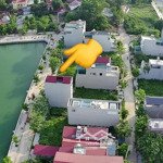 Bán 50m2 view hồ điều hoà đẹp nhất khu p. xuân hoà, sổ đỏ sang tên, xây dựng tự do 100%