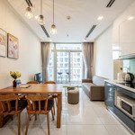 Cho thuê căn hộ 2 phòng ngủ 2 vệ sinh84m2 tại vinhomes central park full nội thất