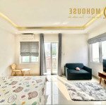 Studio bancol 40m2 - full nt, máy giặt riêng, thang máy - gần ngã tư hàng xanh, đh ftu, uef, hutech