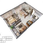 Chỉ 2, x tỷ sở hữu ngay căn hộ 1 + 1 phòng ngủmới tinh 100% tại beverly solari - căn hộ vinhomes quận 9