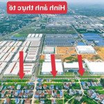 Cần tiền bán nhanh lô đất đẹp nhỉnh 2 tỷ 100 m2 đối diện cổng khu công nghiệp yên bình