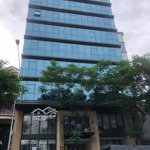 Cho thuê tòa building số 42a phố trung hòa , nguyễn khang dt 200m x 9 tầng 1 hầm giá 220 triệu