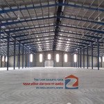 Strans cho thuê kho chứa hàng phân phối dt 10.000m2 trong kcn phú mỹ 1, gần cảng phú mỹ