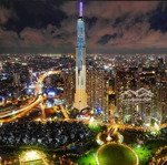 Cần cho thuê căn 1 phòng ngủ tòa landmark 6 vinhome central park - full nội thất nhà mới giá 19 tr