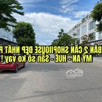 Bán 2 căn shophouse đẹp nhất phú mỹ an - huế - sẵn sổ ko vay !