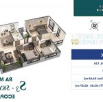 Cho thuê căn hộ sky oasis 3 phòng ngủ, view đảo đẹp rẻ nhất thị trường ecopark