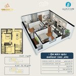 Chỉ 340 Triệu, Chung Cư Bình An Plaza, B2008, Diện Tích 57,92M2, Ban Công Đông Nam,