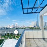 Cho thuê rooftop 200m2 view trực diện sông sg, landmark81 & bao trọn cầu sài gòn