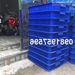 Sọt nhựa đựng hàng trưng bày tại các siêu thị, sóng nhựa hở kích thước 61x42x10 cm