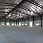 Cho thuê kho xưởng 8000m2 huyên cần giuộc