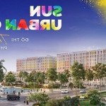 [Đừng Bỏ Lỡ] 50 Suất Ngoại Giao Đợt Mở Bán Đầu Tiên Khu Đô Thị Sun Urban Hà Nam