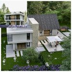 Bán villa nghỉ dưỡng ven đà lạt gần 500m2 sẵn thổ cư ôm suối tự nhiên