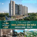 Chủ đầu tư capitaland mở bán sản phẩm căn hộ vip nhất bình dương. booking chọn căn 100 triệuiệu