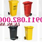 Cung cấp thùng rác nhựa 120l 240l loại dày giá rẻ- thùng rác chịu lực tốt, di chuyển linh hoạt- lh 0911082000