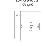 Dt: 60m: mt: 4,61m = hậu 4,61m tại cao xá ,đức thượng , hoài đức