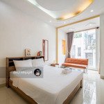 Căn hộ studio có ban công & cửa sổ thoáng , diện tích phòng 45m2 - full nội thất , trung tâm quận 1