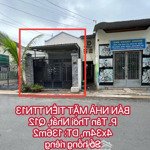 Bán nhà mặt tiền đường tân thới nhất 13