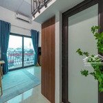 Cho thuê căn hộ studio 30m2 gác xép. full nội thất ban công thoáng tại khương hạ