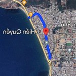 Bán nhà cấp 4, mt đường dương hiến quyền, 128m2, ngang 6m, cách biển 500m2, giá 100tr/m~ 12,8 tỷ