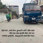 Bán đất tại tiền phong, mê lịnh, hà nội. em hà cam kết bán đúng giá chủ thu,liên hệ: 0988.994.012