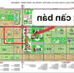 Duy nhất nền 120m2 dự án hud đường 16m kết nối trực tiếp tới cảng phước an, nhơn trạch - đồng nai .