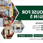 Bán nhà 4 tầng nguyễn trãi quận 5 44m2 giáp quận 1